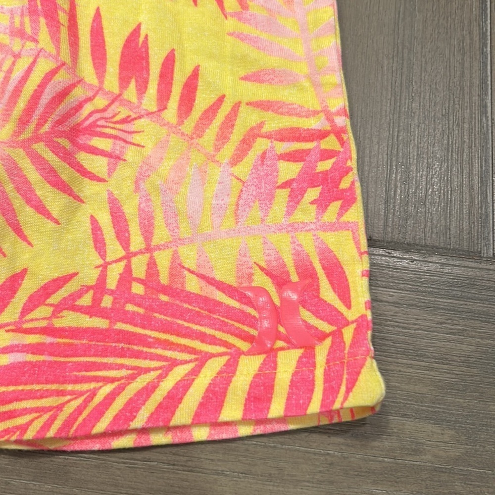 HURLEY Tropical Pink and Yellow Kids Romper - Picture 3 of 6